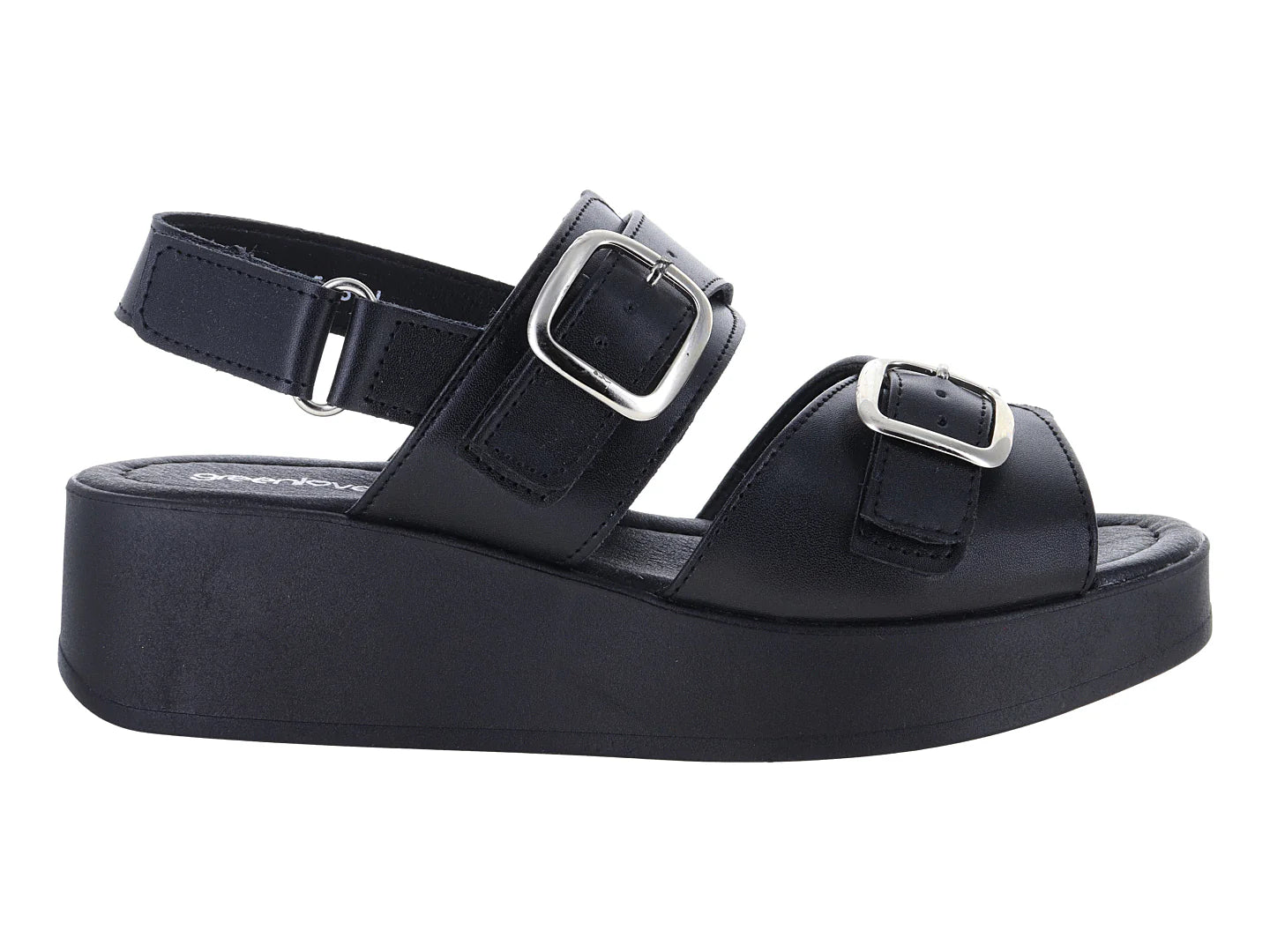 Sandalias Green Love Negro para Mujer