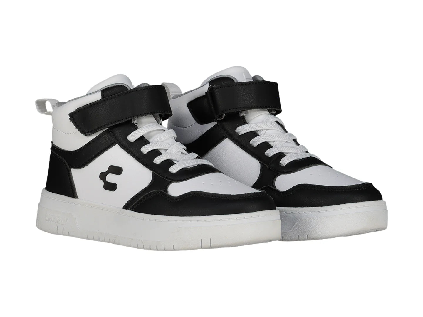 Tenis Charly Skurban Blanco y Negro para Niño
