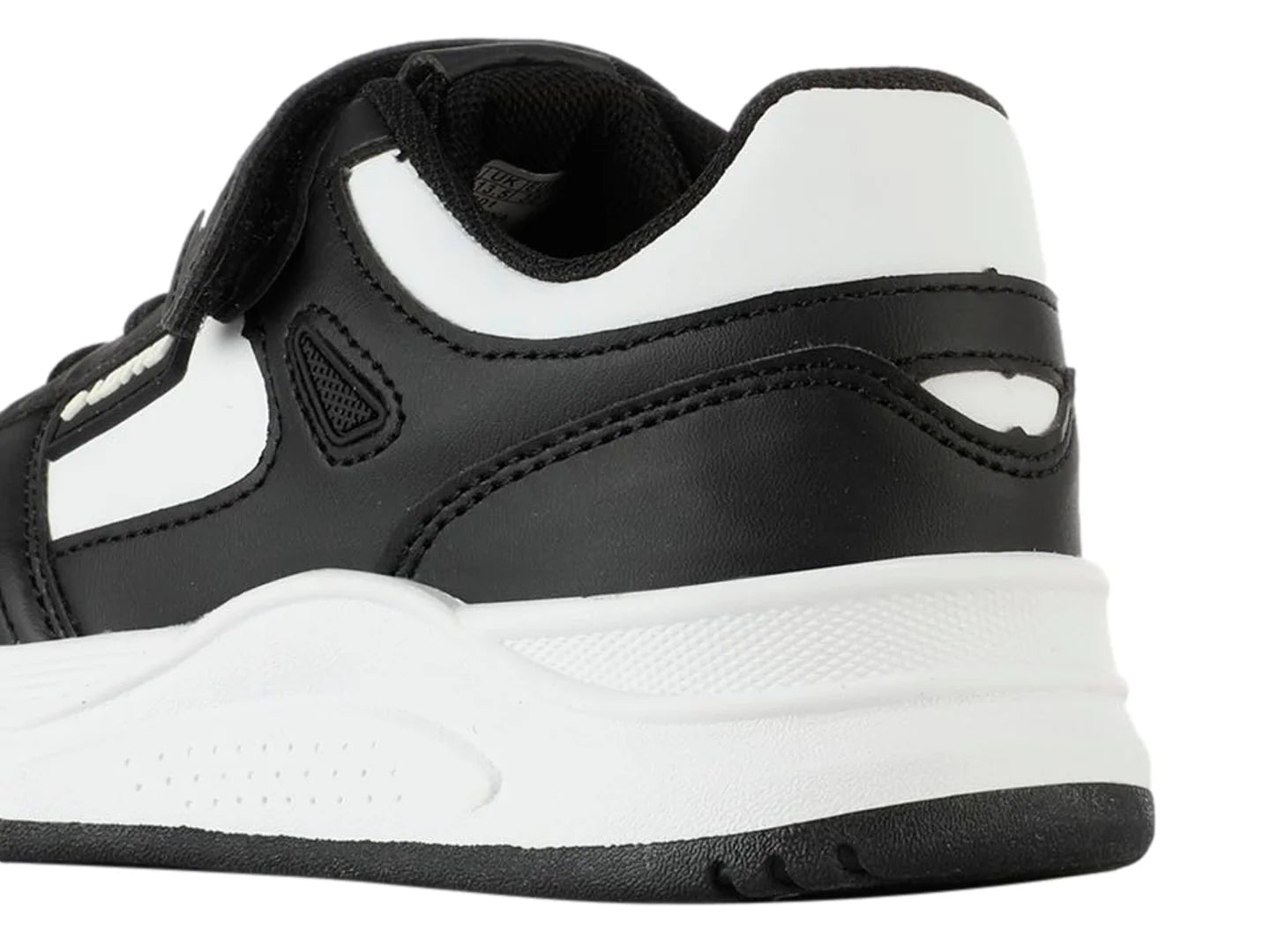 Tenis Lotto Zinzan Blanco y Negro para Niño