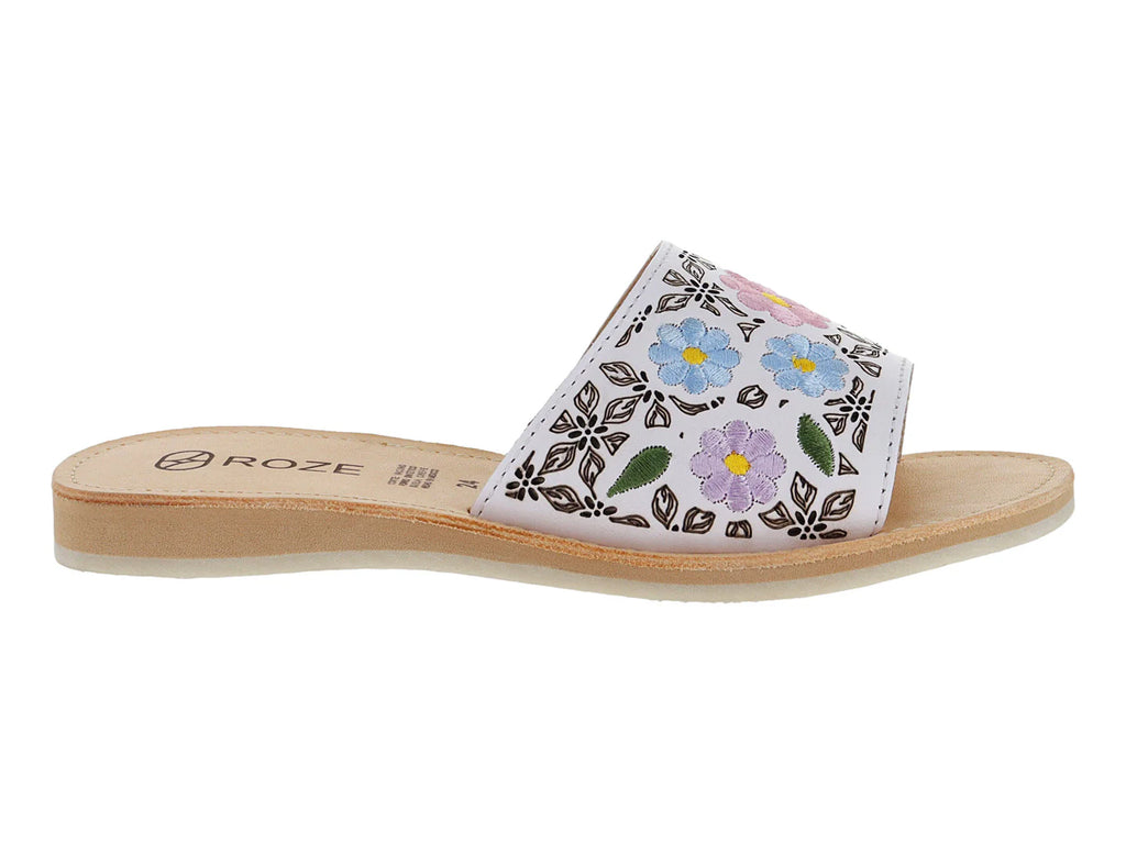 Sandalias Roze Mexica Blanco para Mujer