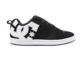 Tenis DC Shoes Court Graffik Negro y Blanco para Niño