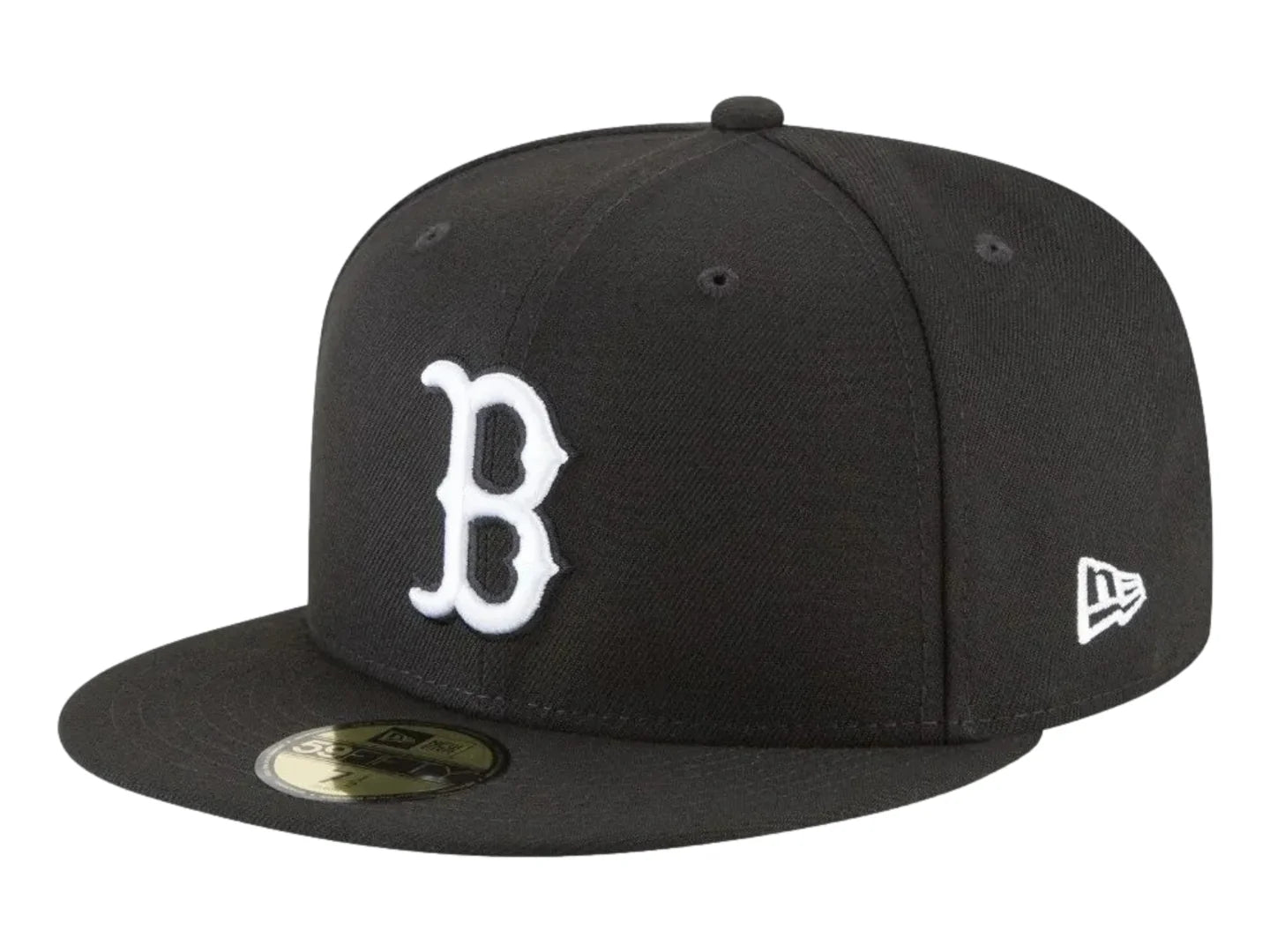 Gorra New Era Boston Red Sox Negro y Blanco para Hombre