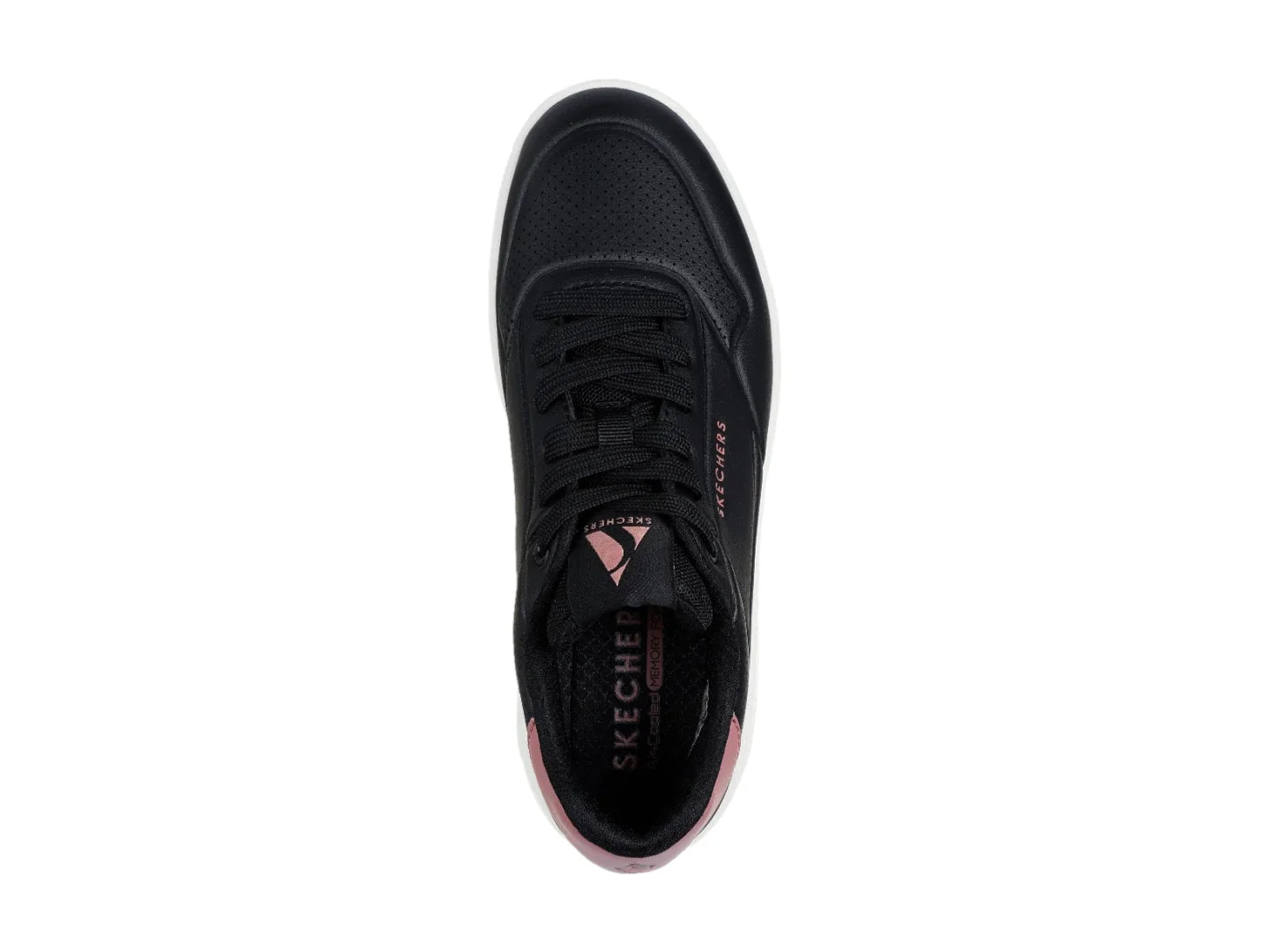 Skechers Tenis Uno Court Negro para Mujer