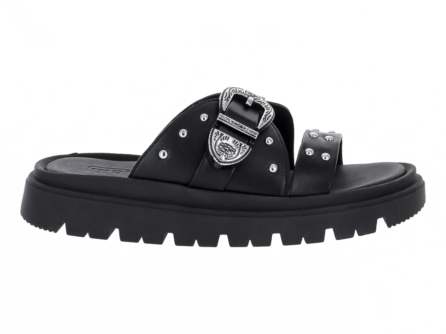 Sandalias Moleca Negro para Mujer