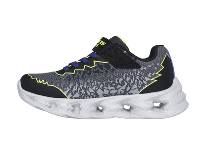 Tenis Skechers Vortex 20 Negro y Amarillo para Niño