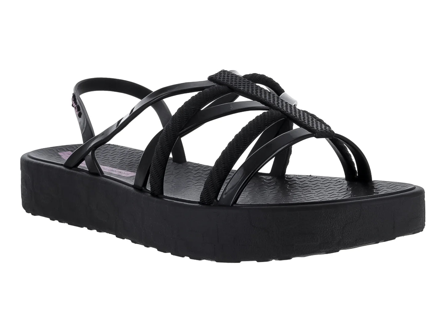 Sandalias Ipanema Flatform Negro para Mujer