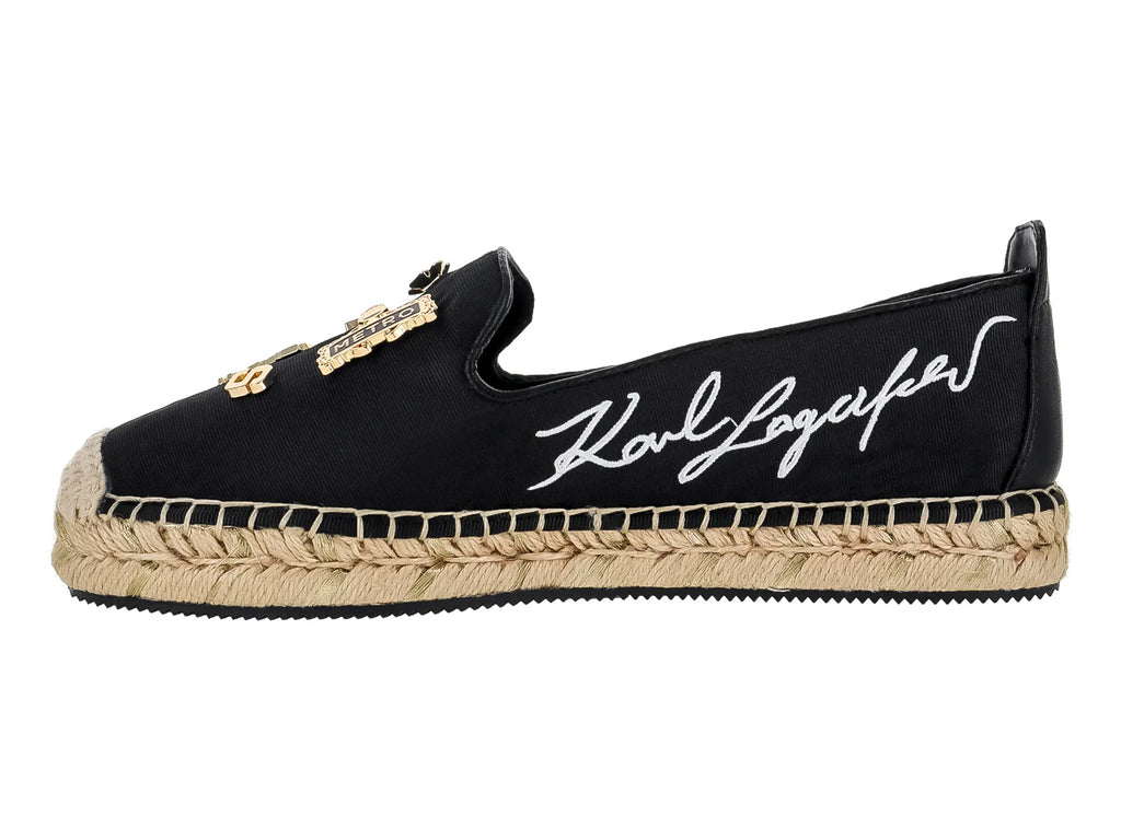 Alpargatas Karl Lagerfeld Negro para Mujer