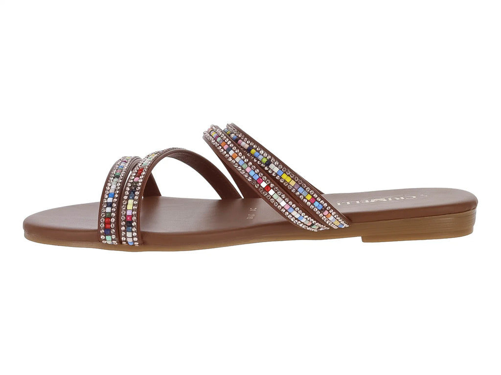 Sandalias Crivelli Café para Mujer