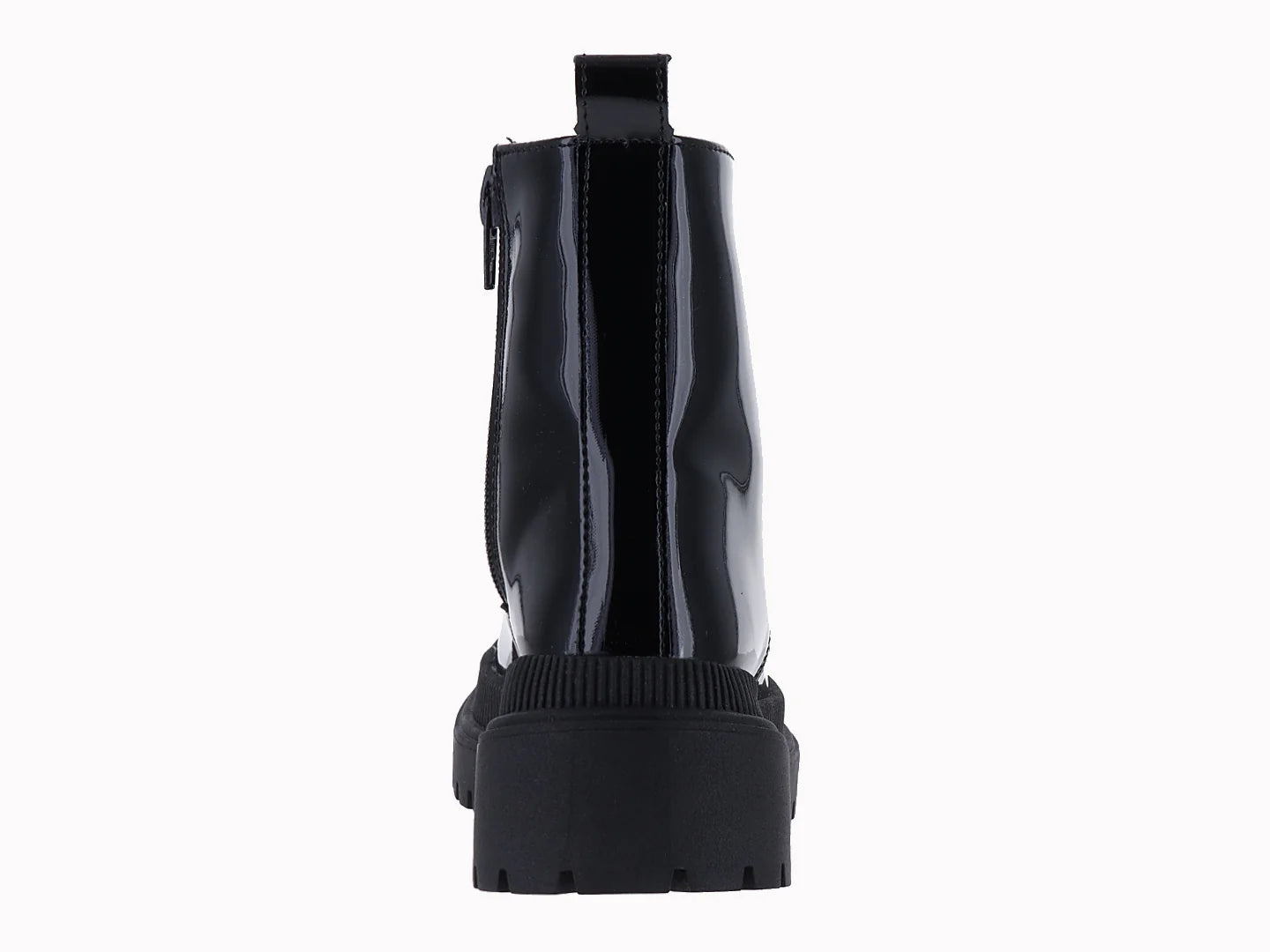 Botas Miroslava de Charol Negro para Niña