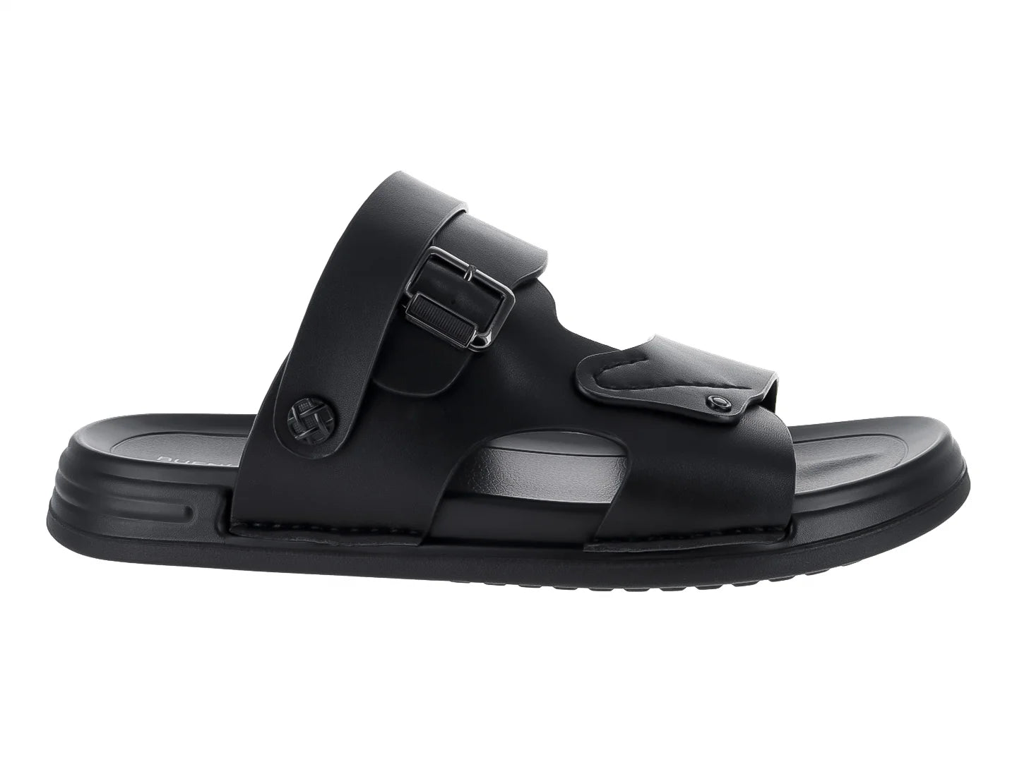 Sandalia Slide Buenissimo Negra para Hombre