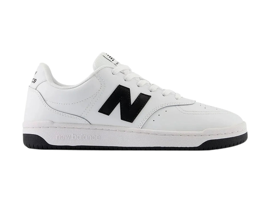 Tenis New Balance BB80 Blanco y Negro para Hombre