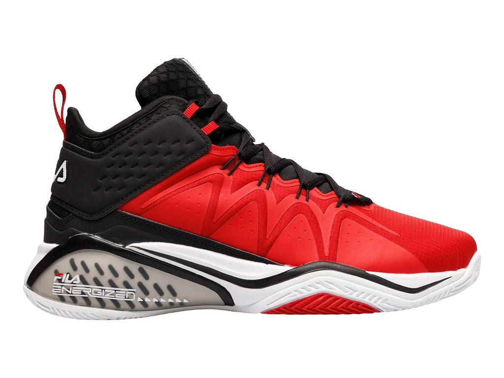 Tenis FILA Kwickmax Viz Energized Rojo y Negro para Hombre