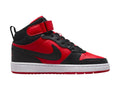 Tenis Nike Court Borough Mid 2 Rojo para Niño