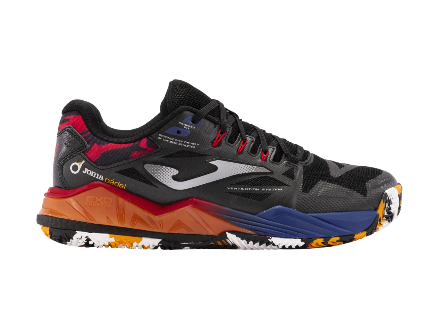 Tenis Joma Spin Negro para Hombre