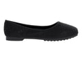 Zapatos Planos Roze Negros para Mujer