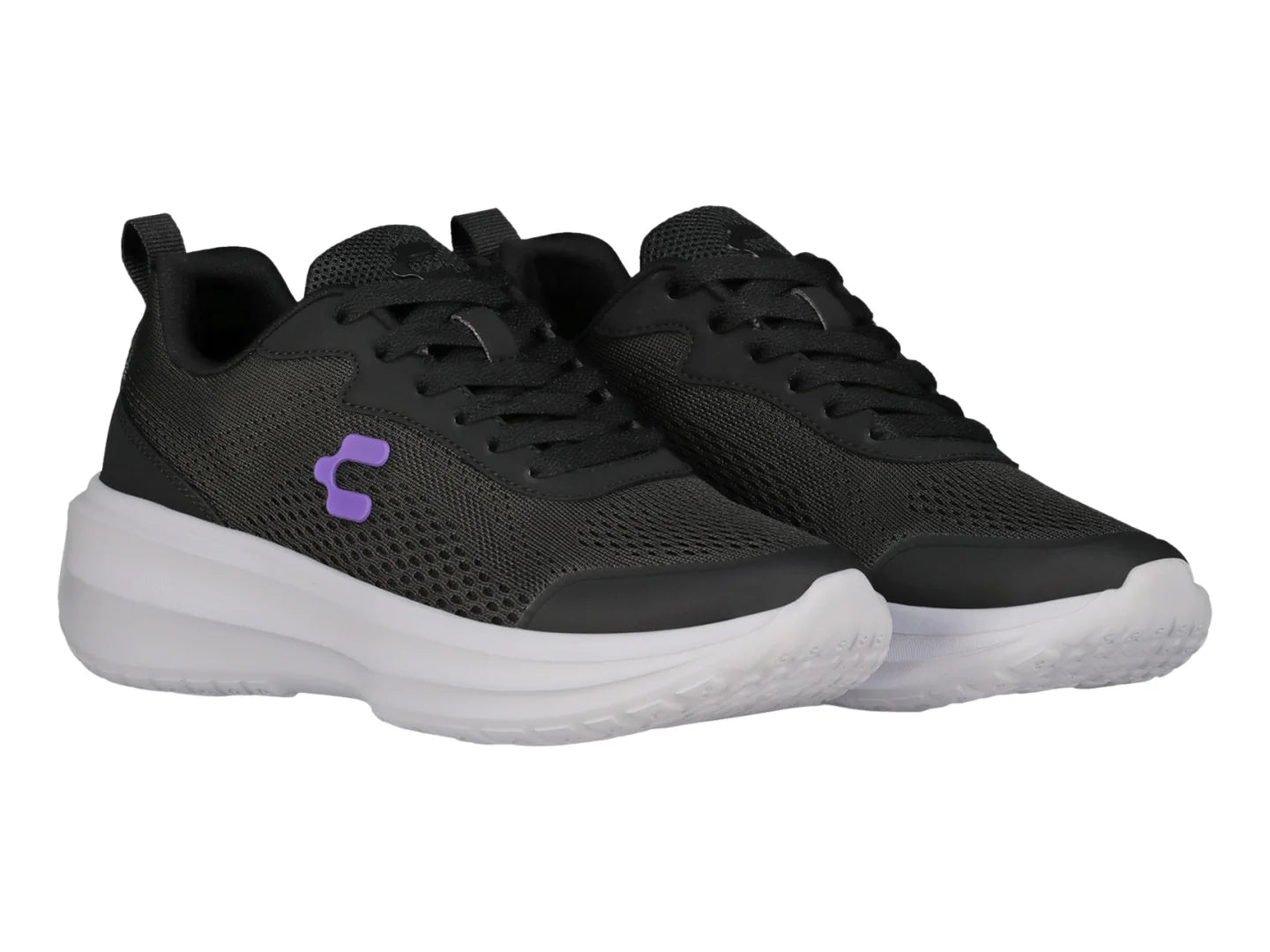 Tenis Charly Road Casual Negro para Mujer