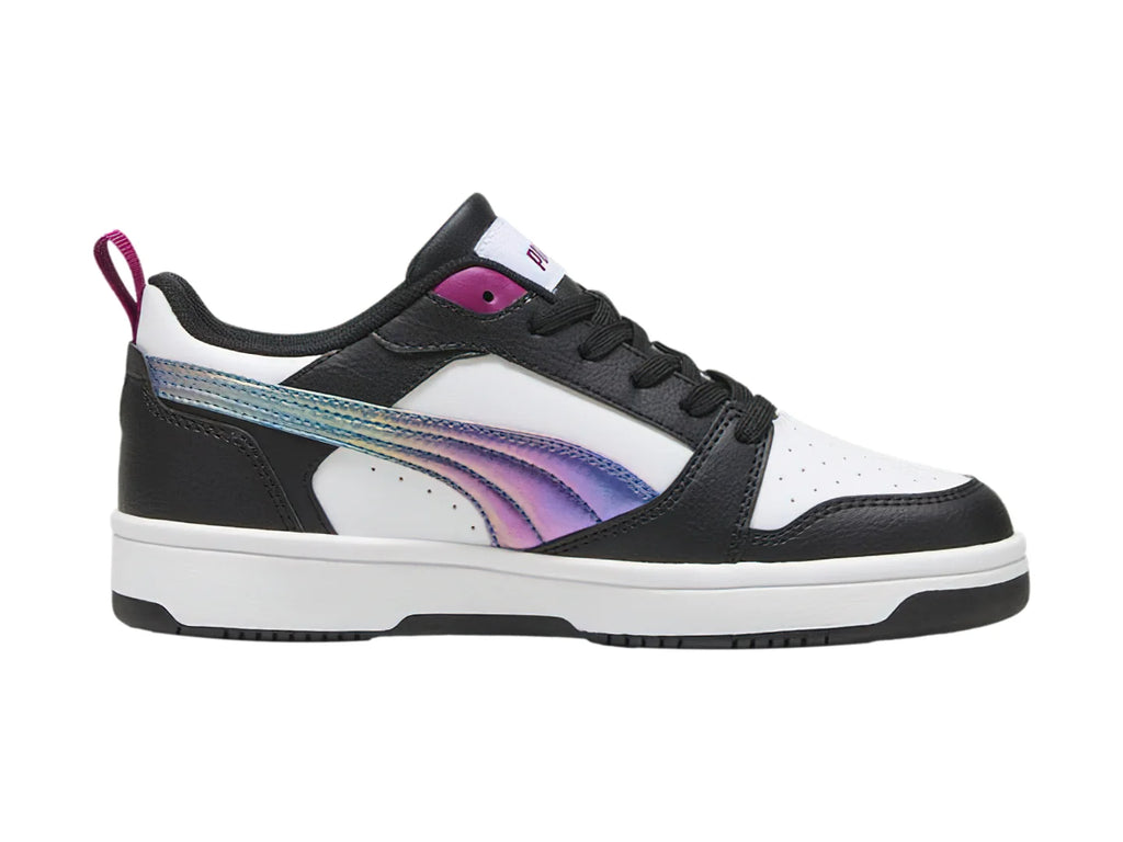 Tenis PUMA Rebound V6 Mid Multicolor para Niña
