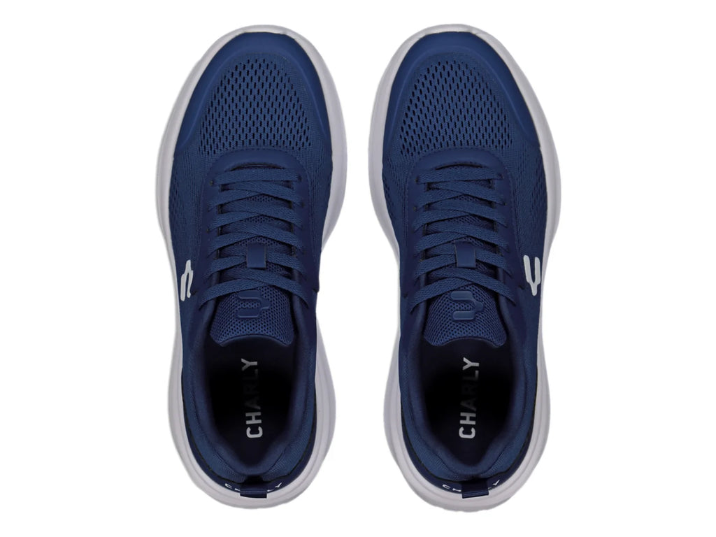 Tenis Charly Road Casual Marino y Blanco para Hombre
