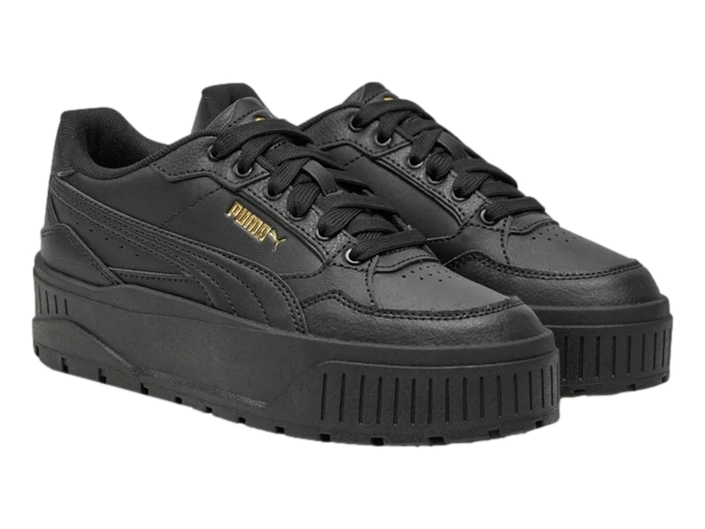 Tenis PUMA Karmen II Idol Negro con Dorado para Mujer