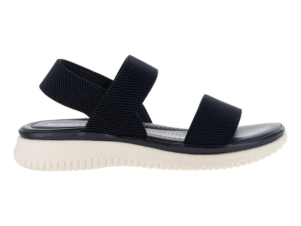 Sandalias Confort Plataforma Boullevard Negro para Mujer