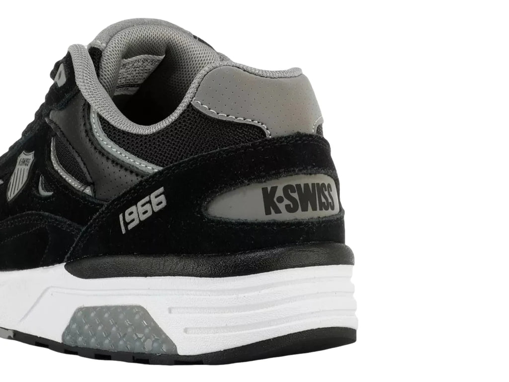 Tenis K Swiss Contender Negro y Gris para Hombre