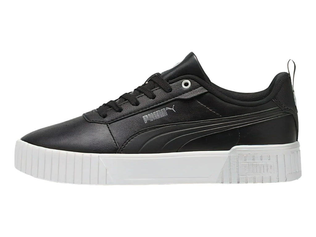 Tenis PUMA Carina 20 Metallic Dream Color Azul Marino y Plata