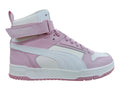 Tenis PUMA RBD Game Color Malva y Blanco para Mujer