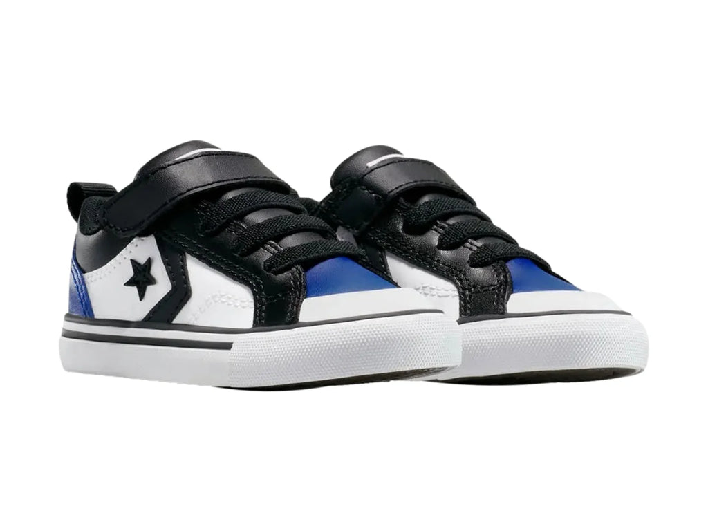 Tenis Converse Pro Blaze Strap Leather Blanco para Niño