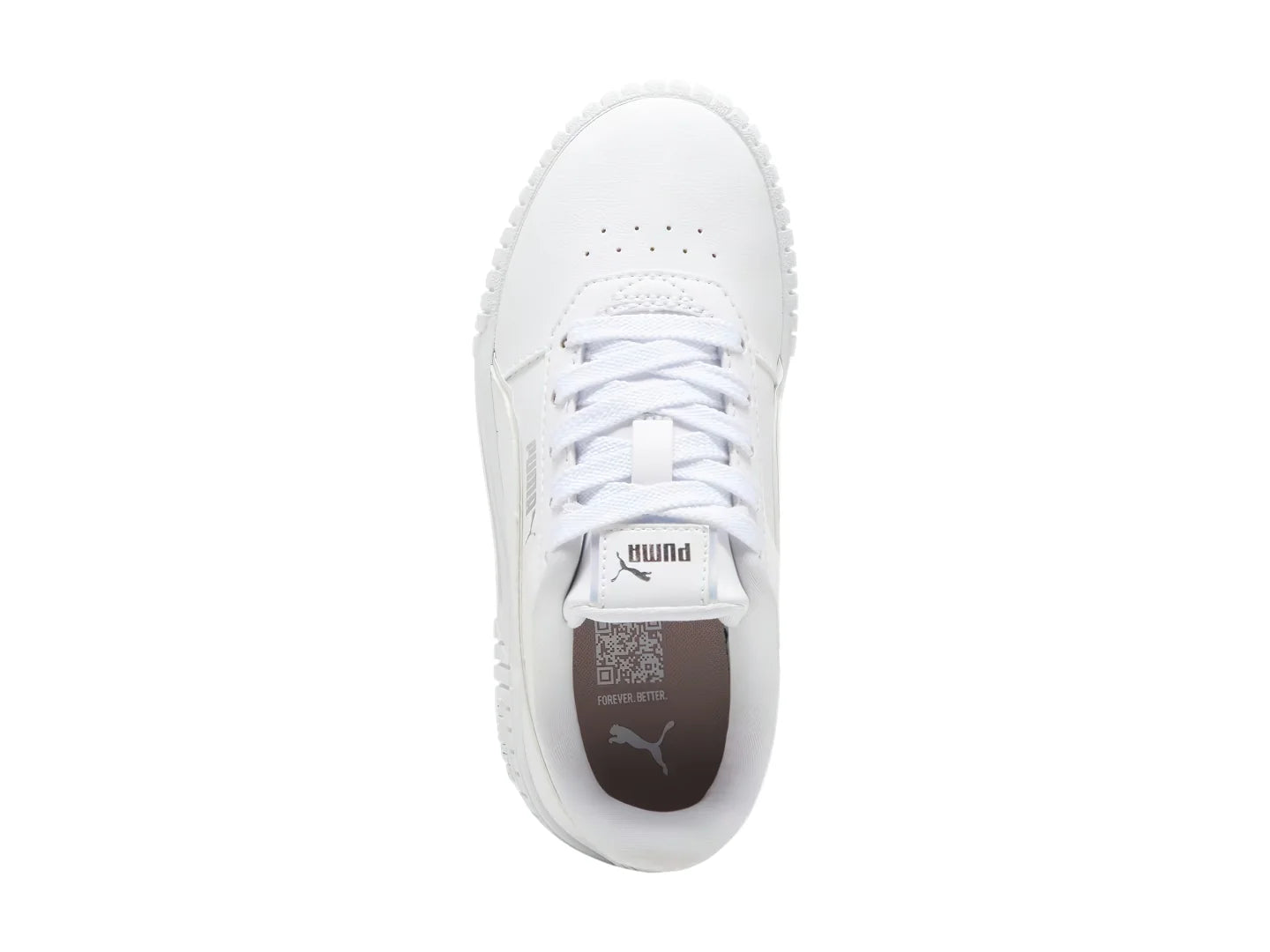 Tenis PUMA Carina 20 Holo Blancos para Niña