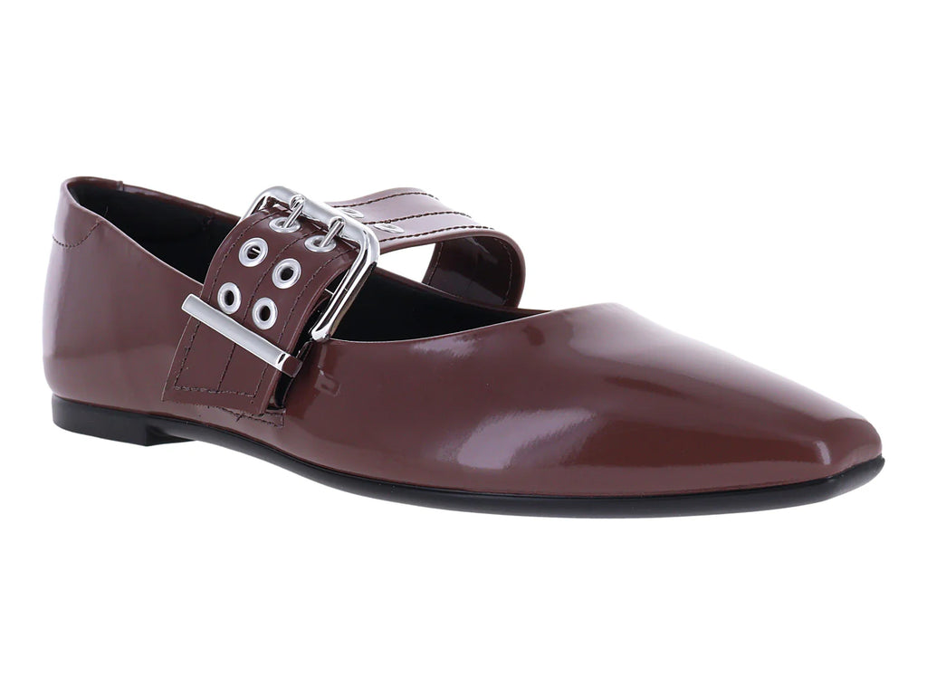Zapatos Planos Moleca Color Chocolate para Mujer