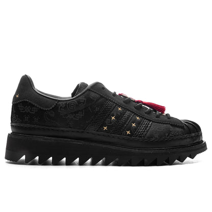 Adidas x CLOT Superstar Chinese New Year Core Black Carbon Gold Metallic
