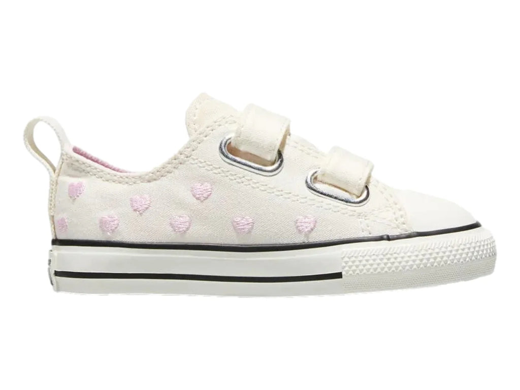 Tenis Converse Valentines Day Color Hueso para Niña