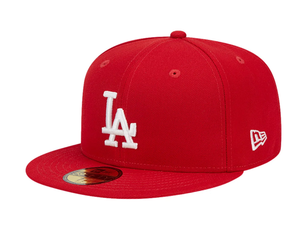 Gorra New Era Los Angeles Dodgers Rojo y Blanco