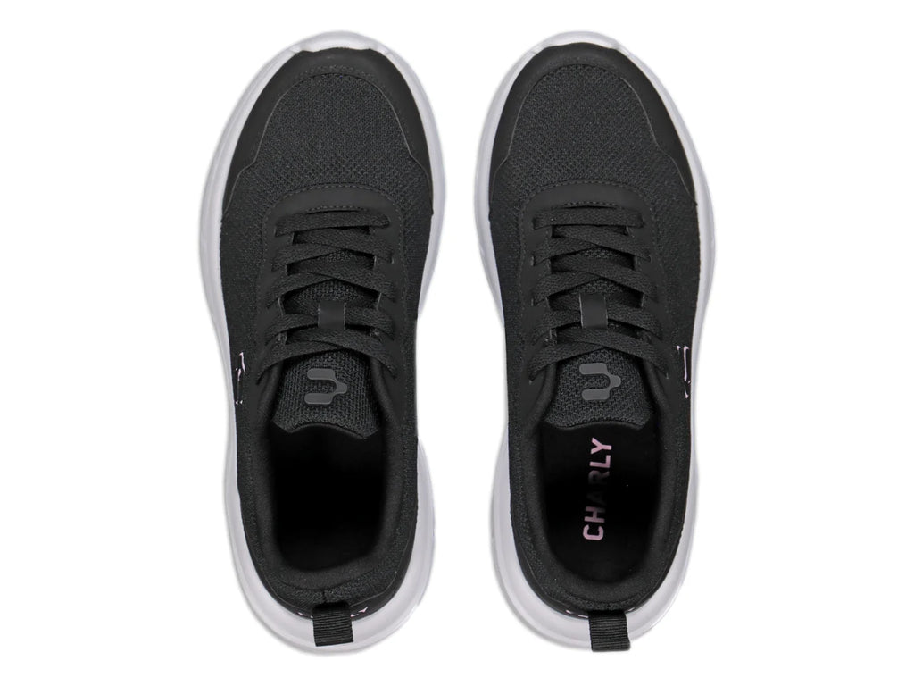 Tenis Charly Light Sport Negro para Mujer