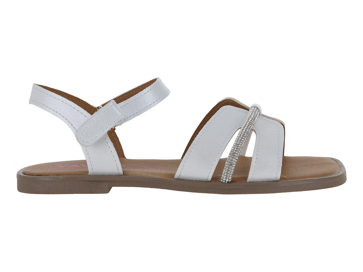 Sandalias Vavito Blancas para Niña