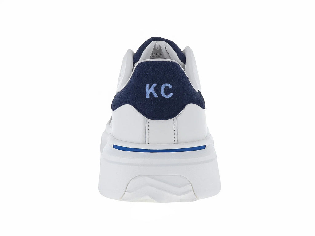Tenis Kenneth Cole Piel Blanco y Rojo para Hombre