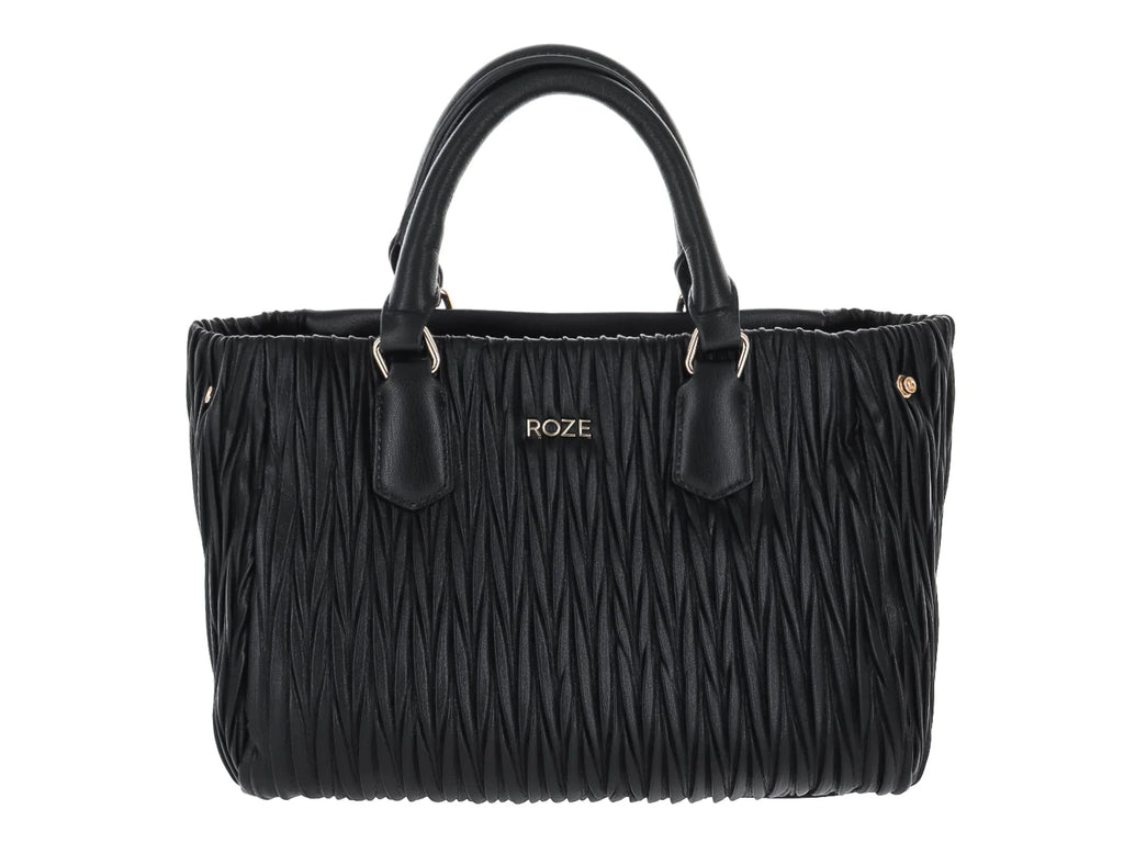Bolso de Hombro ROZE Negro para Mujer