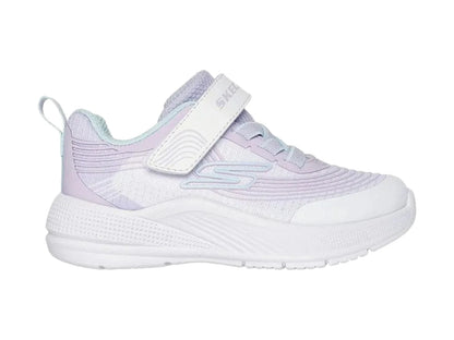 Tenis Skechers Microspec Advance Blanco para Niña