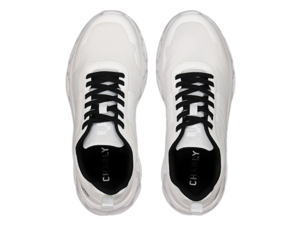 Tenis Charly Light Sport Blanco y Negro para Hombre