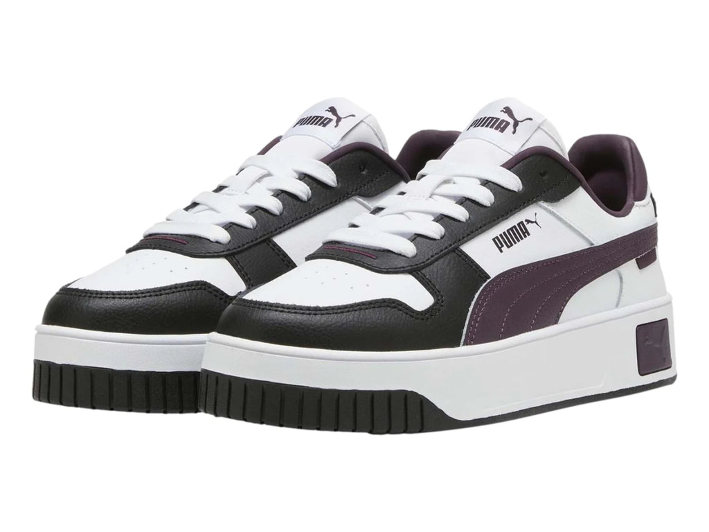 Tenis PUMA Carina Street Blanco y Morado para Mujer