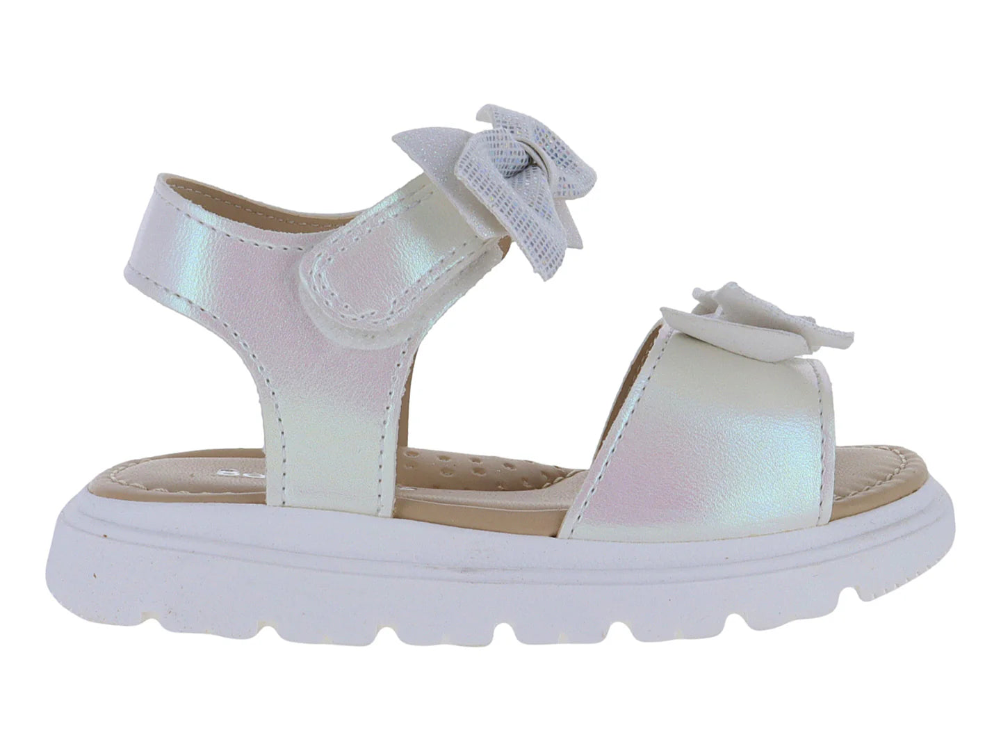 Sandalias Teen Bambino Blancas para Niña