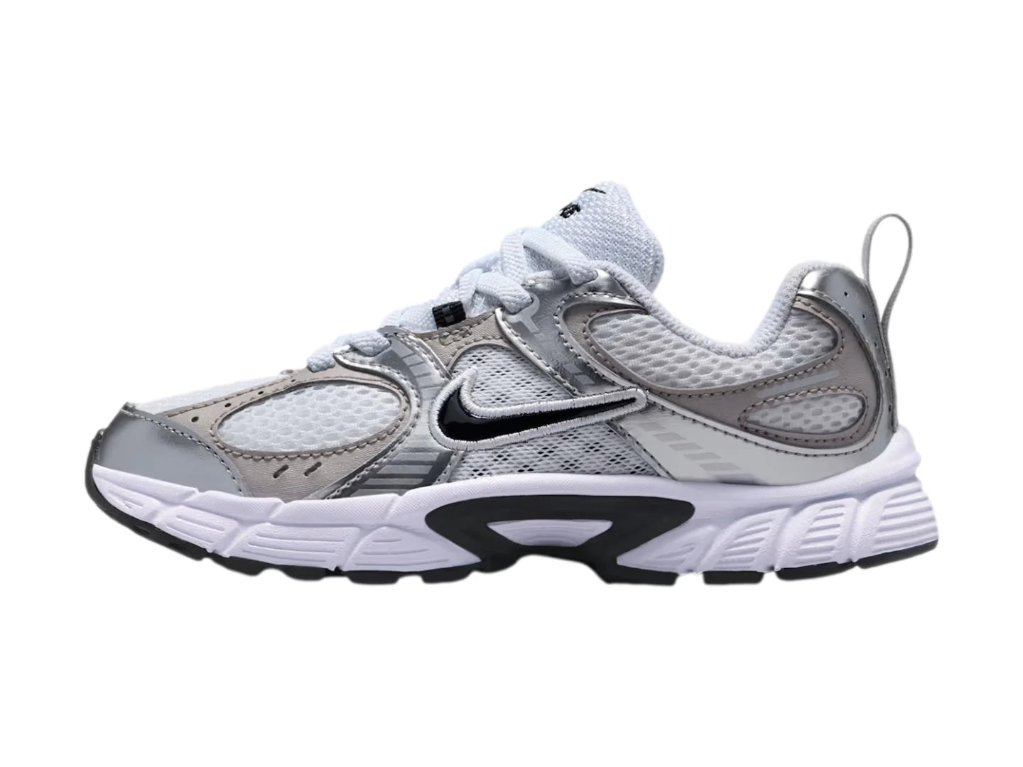 Tenis Nike V5 RNR Blanco y Gris para Niño
