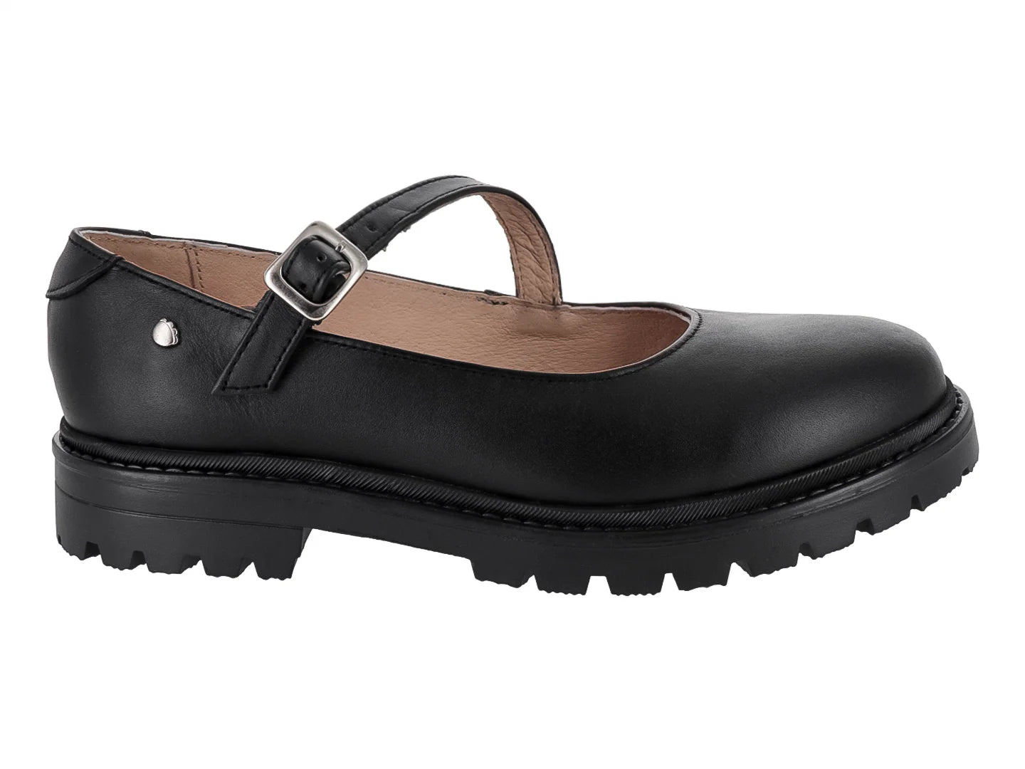 Zapatos Escolares Elefante Negro para Niña