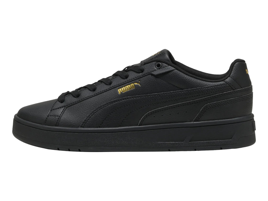PUMA Tenis Court Classico Negro y Oro para Hombre