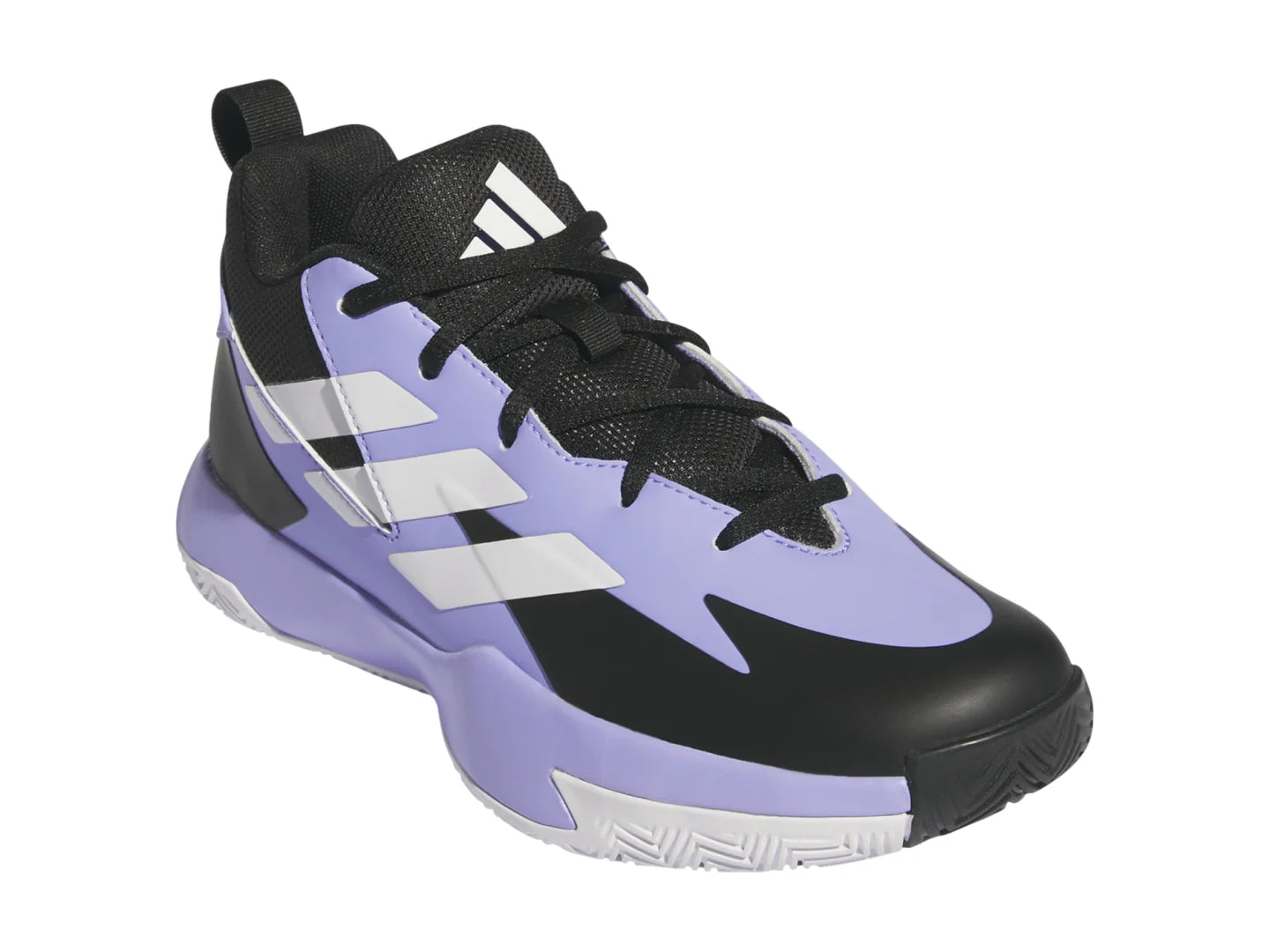 Tenis Adidas Morado y Negro para Niño