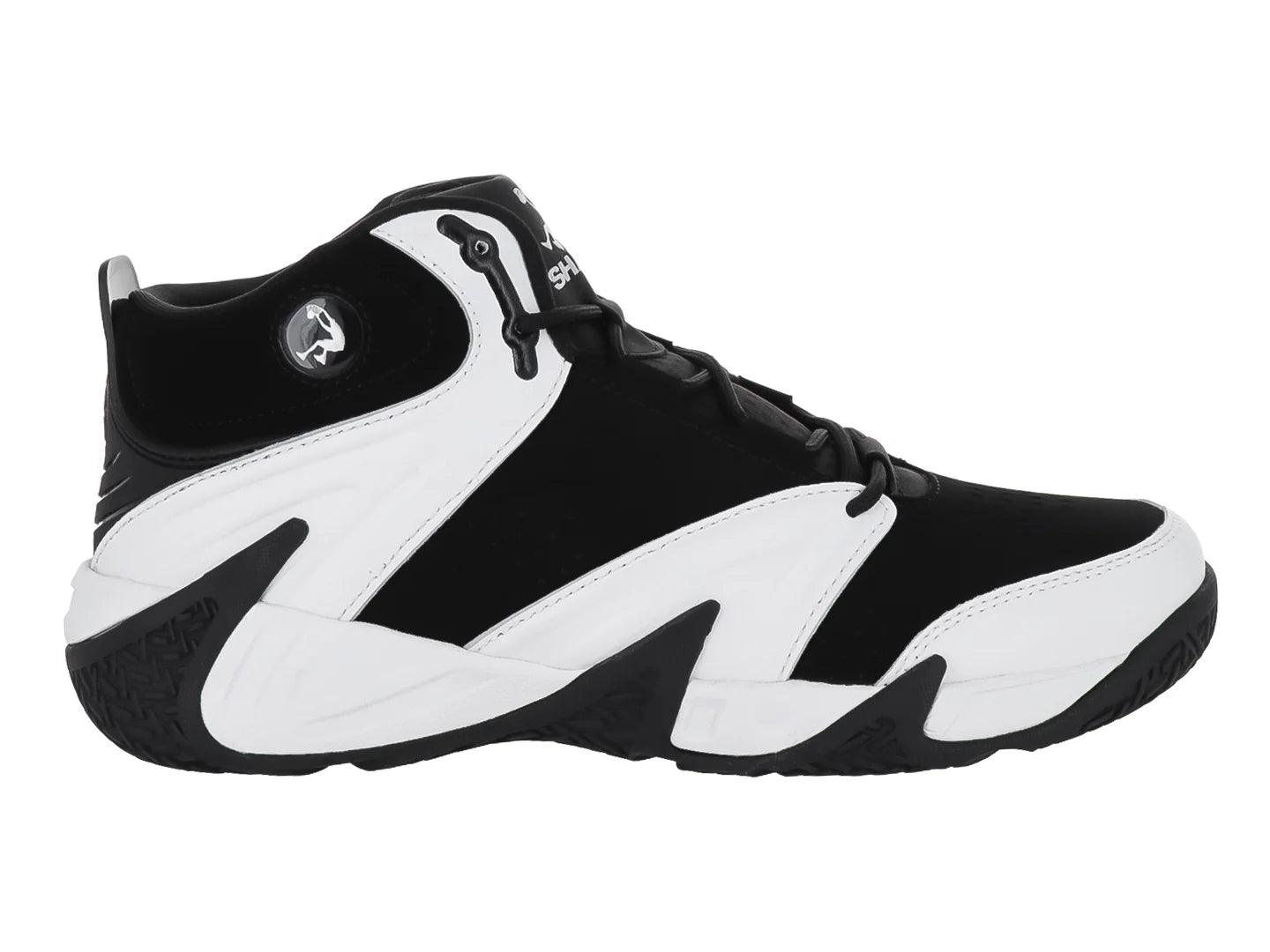 Tenis de Baloncesto SHAQ Devastator Negro y Blanco para Hombre