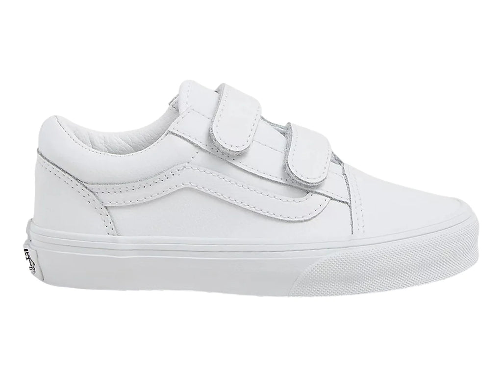 Tenis Vans Old Skool V Blanco para Niño