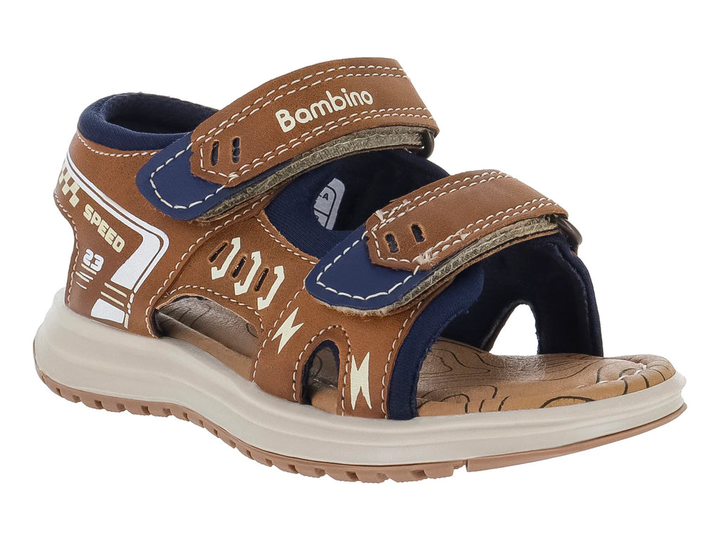 Sandalias Teen Bambino Café Marino para Niño