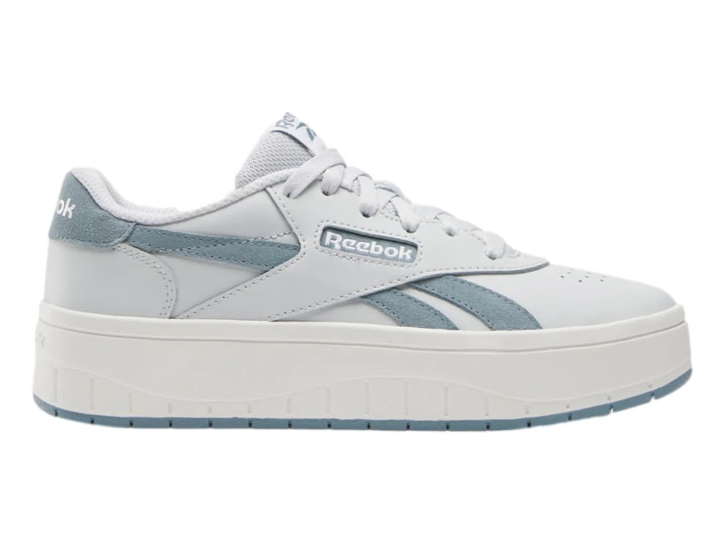 Tenis Reebok Court Advance Surge Blanco y Azul para Mujer