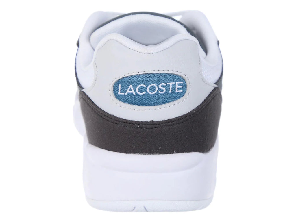 Tenis Lacoste Storm 96 VTG Negro y Blanco para Niño